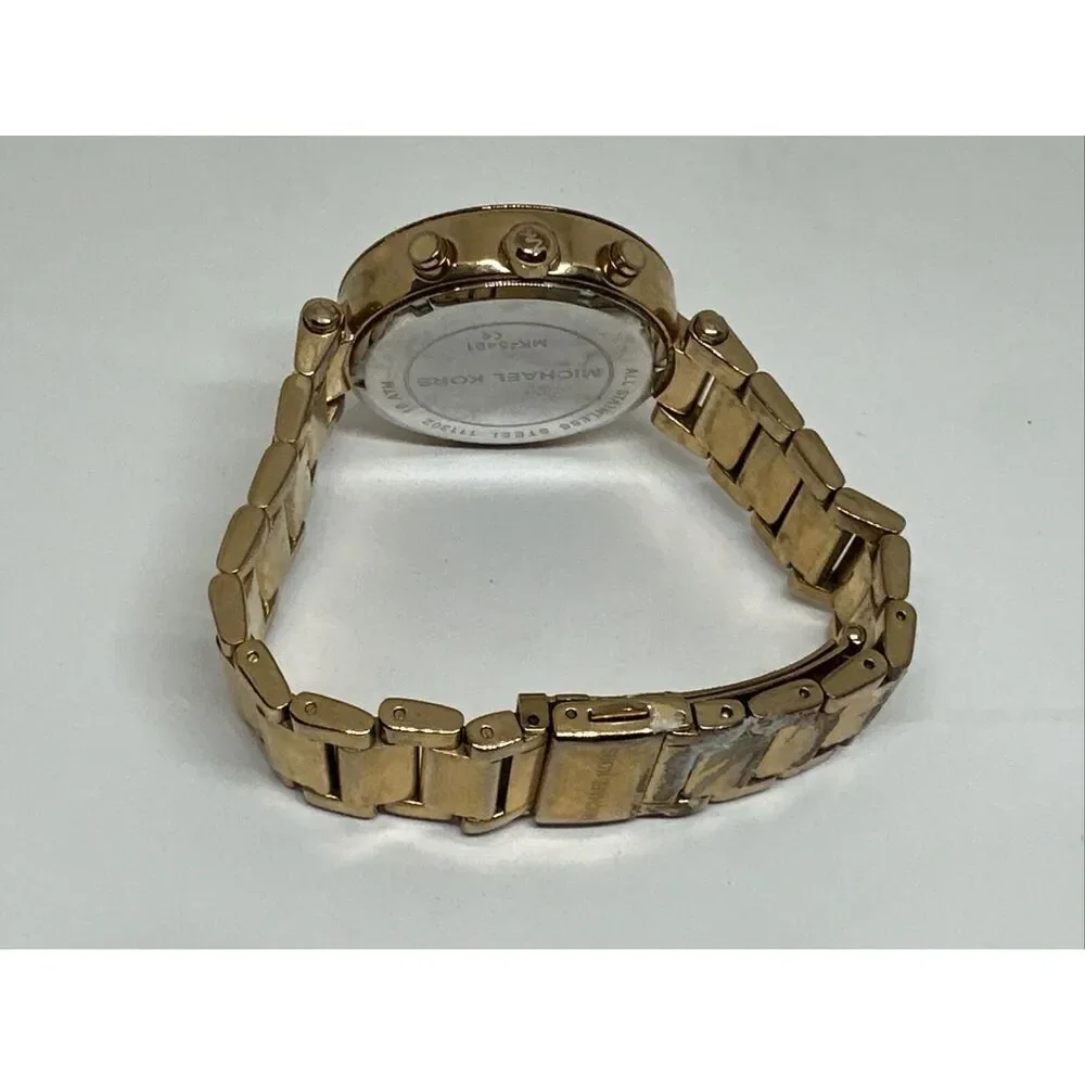 Michael Kors Parker MK5491 Women's Gold Stainless Steel Analog Dial Watch NUL31